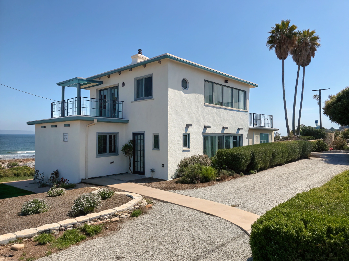 Concrete sidewalk installation in Santa Monica – Villa Bella Construction