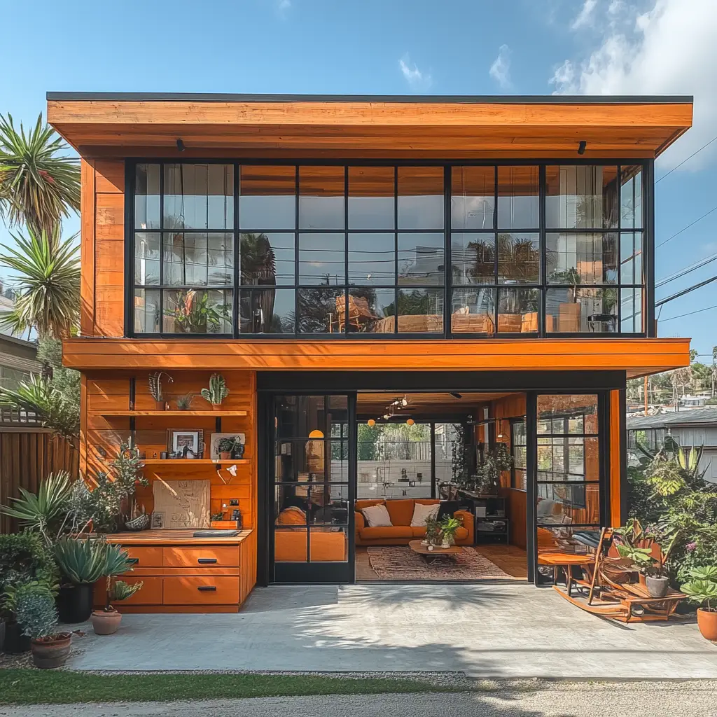 Permitted garage conversion ADU in Pasadena – Villa Bella Construction