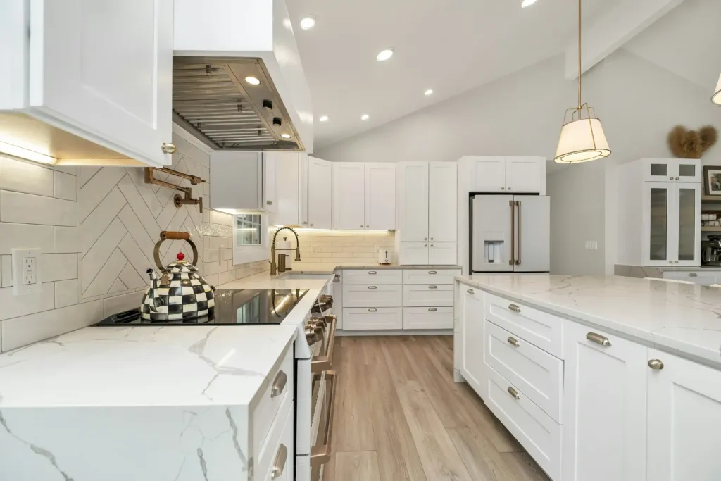 Open-concept kitchen remodeling in Santa Monica – Villa Bella Construction
