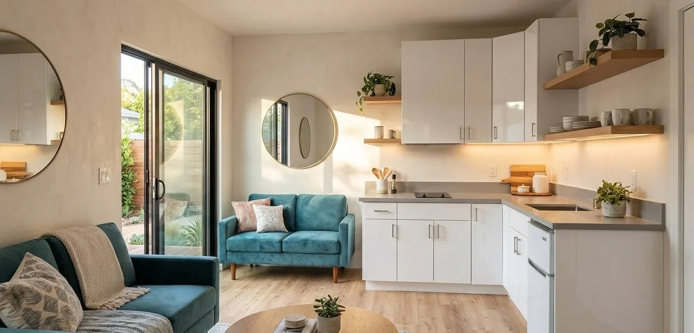 ADU interior in Pasadena – Villa Bella Construction