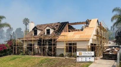 Fire damage restoration in Los Angeles – Villa Bella Construction