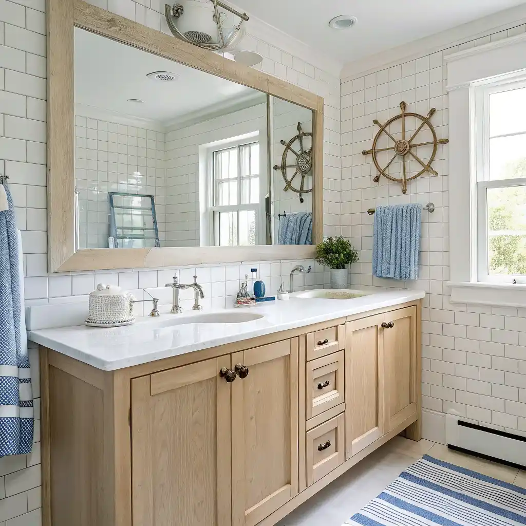 Bathroom tile installation in Pasadena