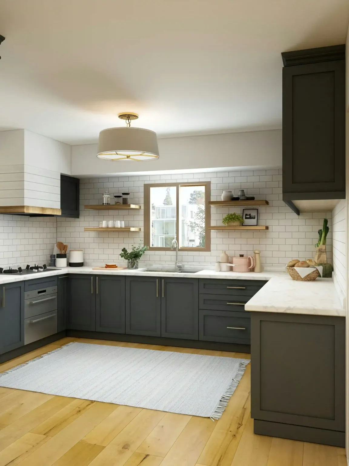 Kitchen island and countertop upgrade in Culver City