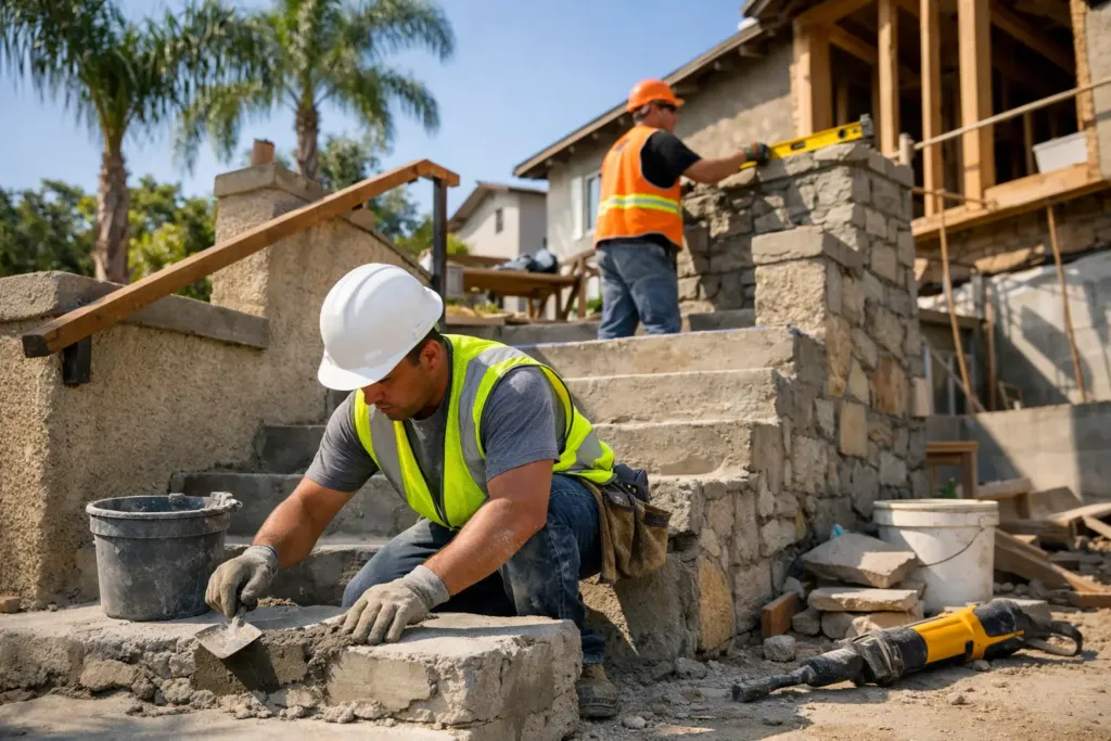 Outdoor Stairs Repair Contractor for Los Angeles