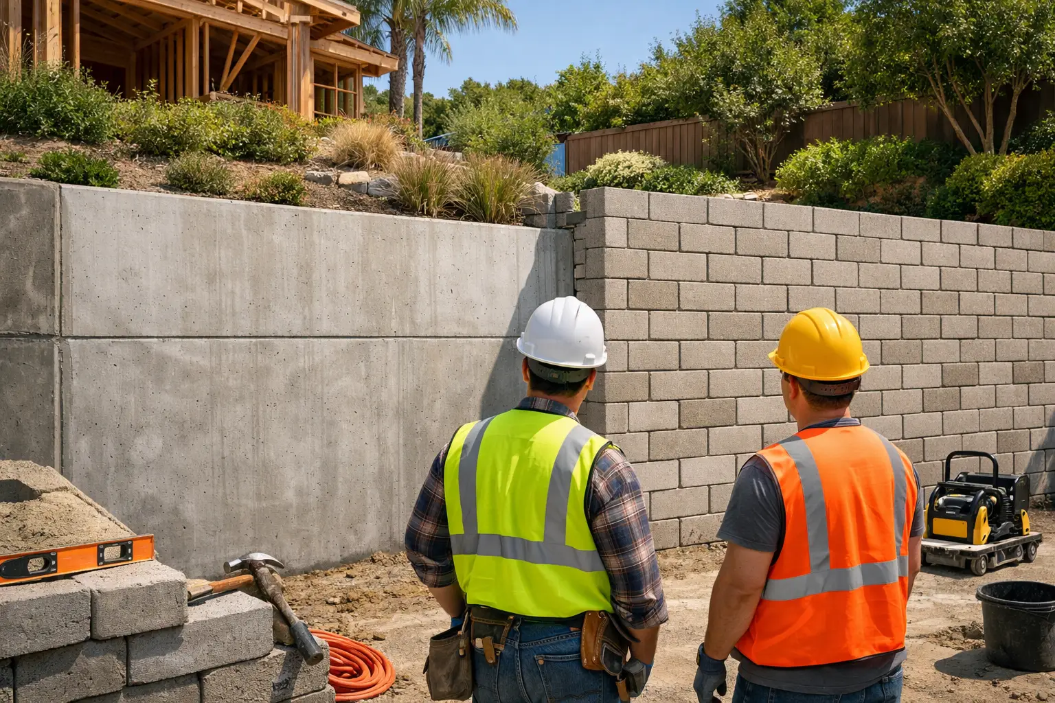 Retaining Wall vs Block Wall: What’s the Difference?